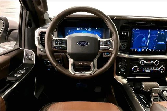 Used 2025 Star White Metallic Tri-Coat Ford King Ranch image 6