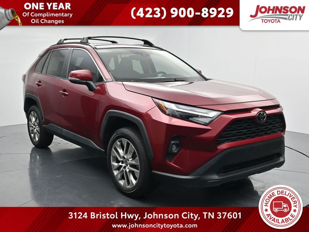 Used 2023 Red Toyota XLE Premium image 1