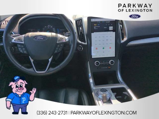Used 2022 Blue Ford Titanium image 29