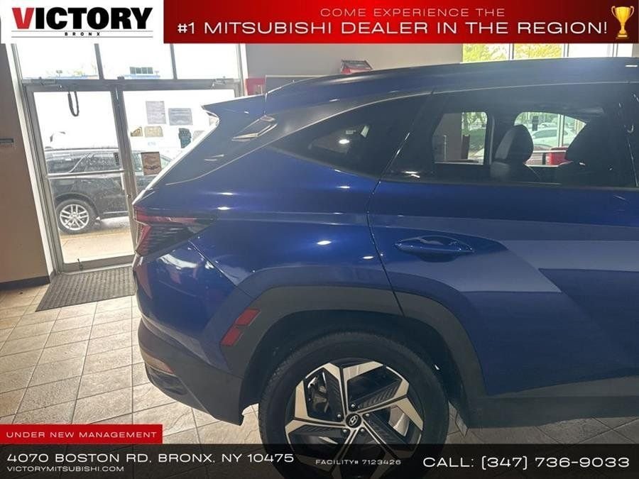 Used 2023 Blue Hyundai Limited image 10
