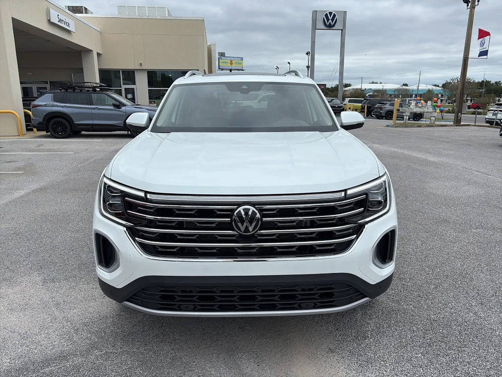 New 2026 Opal White Pearl Volkswagen 2.0T SEL 4MOTION image 2