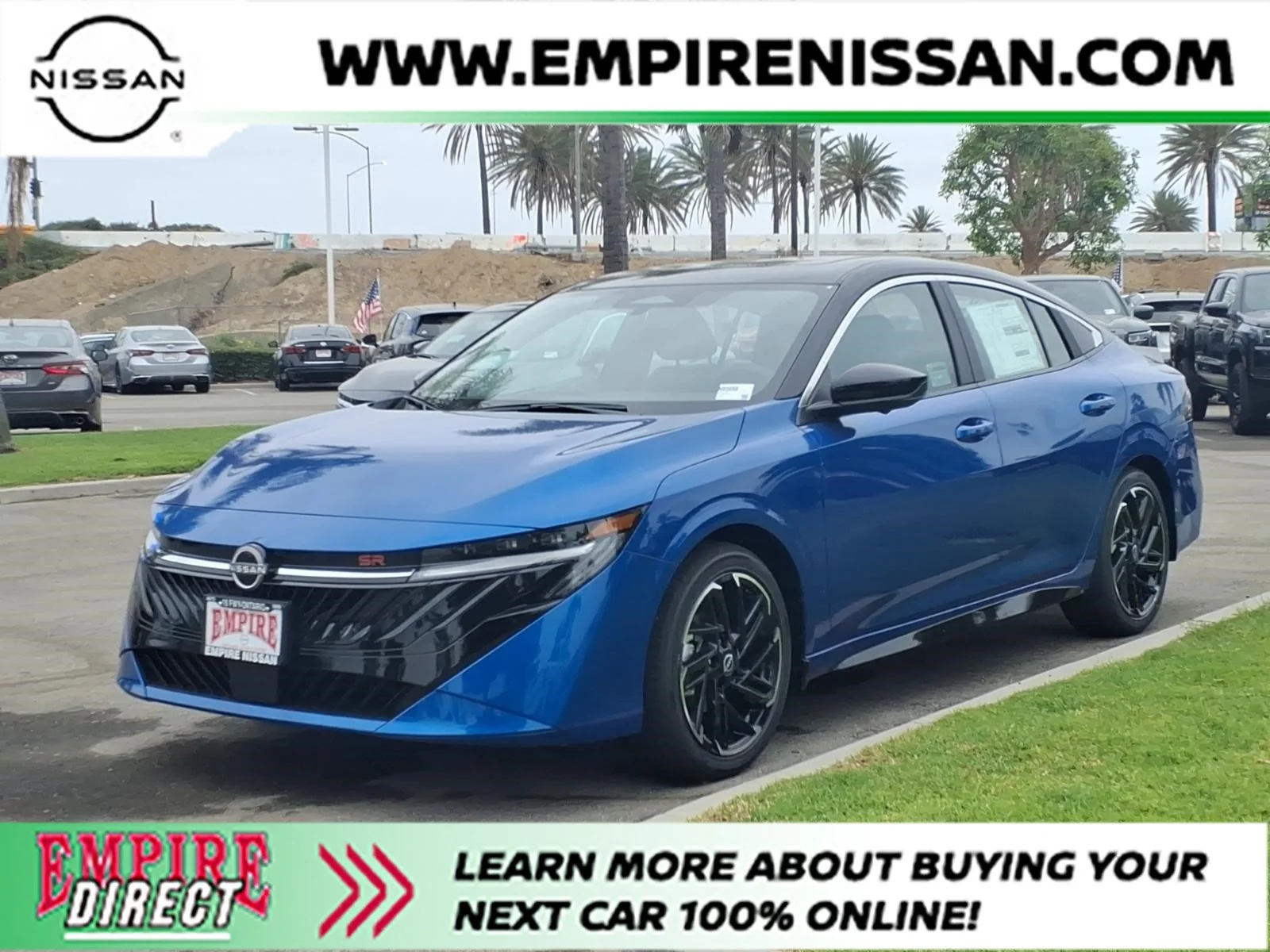 New 2026 Bluestone Pearl / Super Black Two-tone Nissan SR image 1
