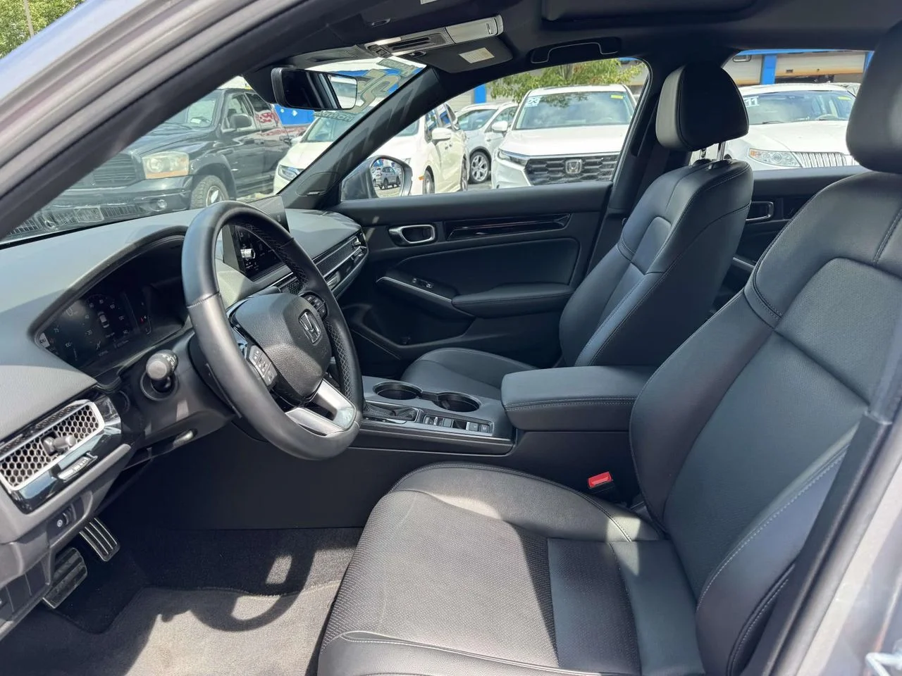 Used 2025 Solar Silver Metallic Honda Sport image 21