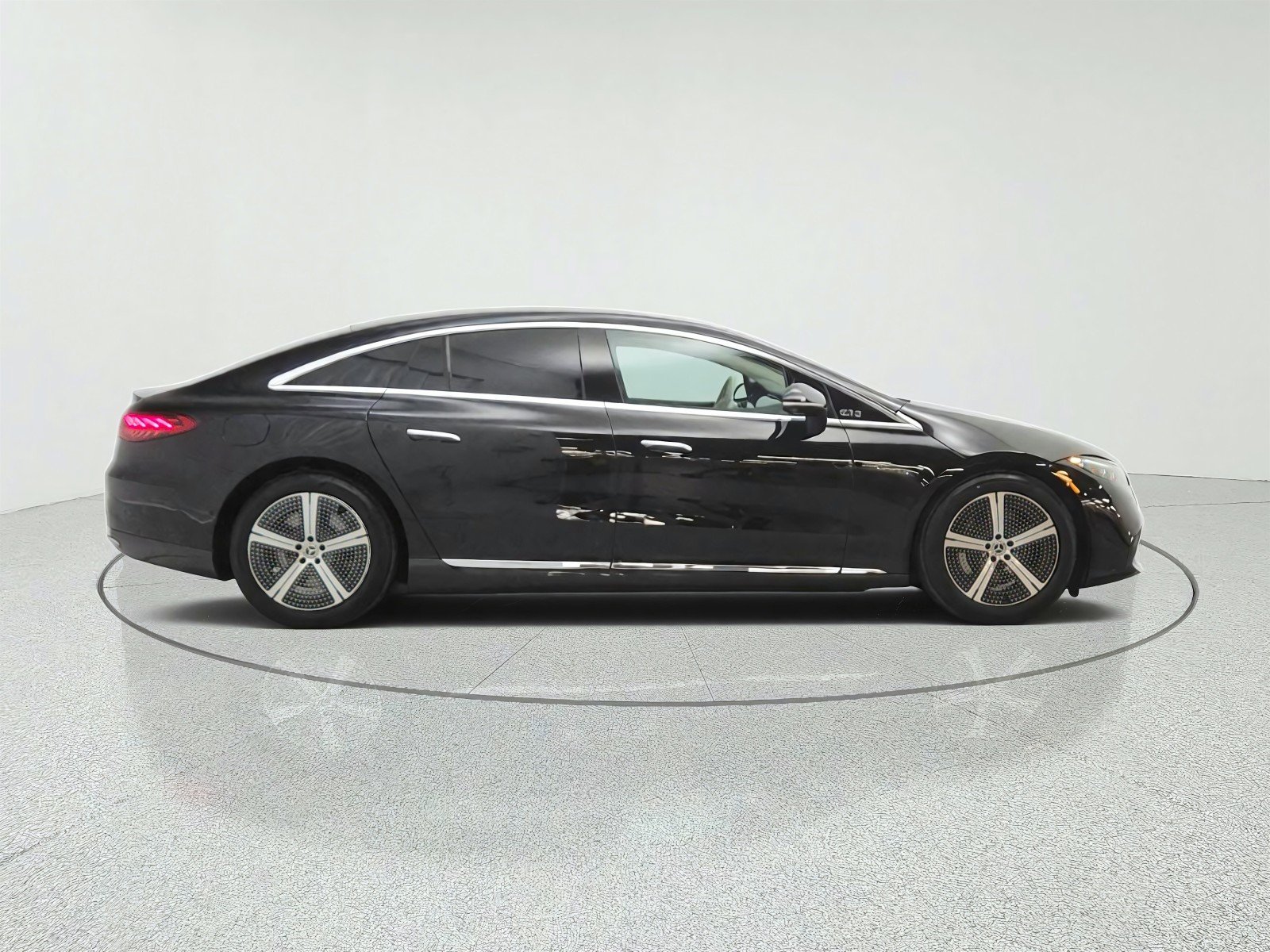 Certified Used 2024 Obsidian Black Metallic Mercedes-Benz EQS 450+ Sedan image 4