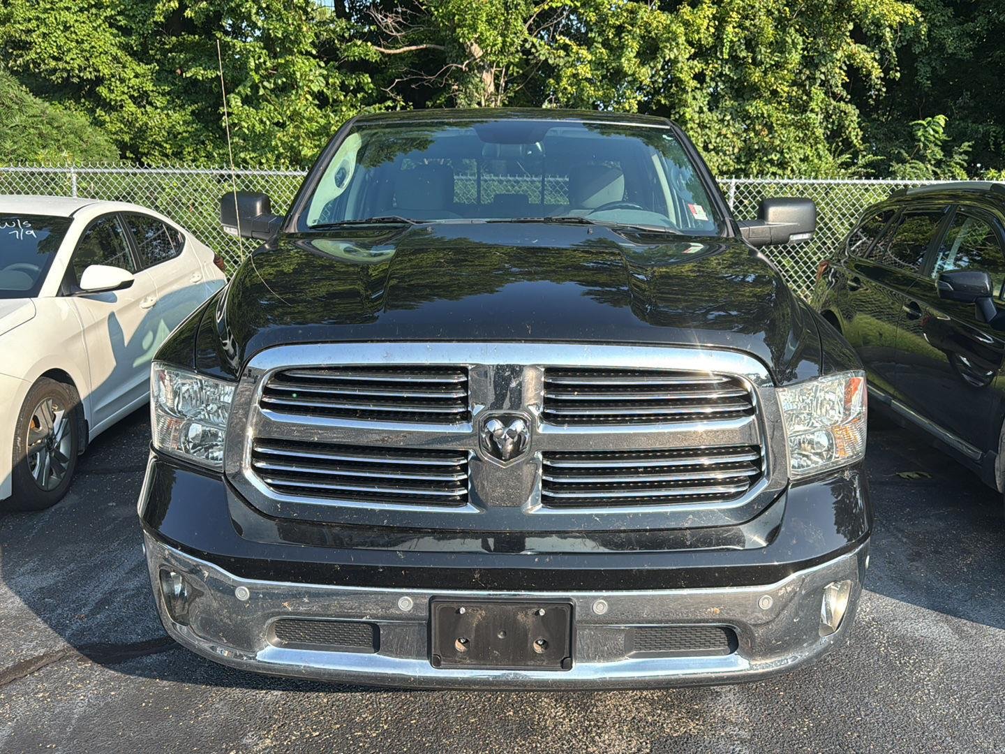 Used 2019 Diamond Black Crystal Pearlcoat Ram Big Horn image 2