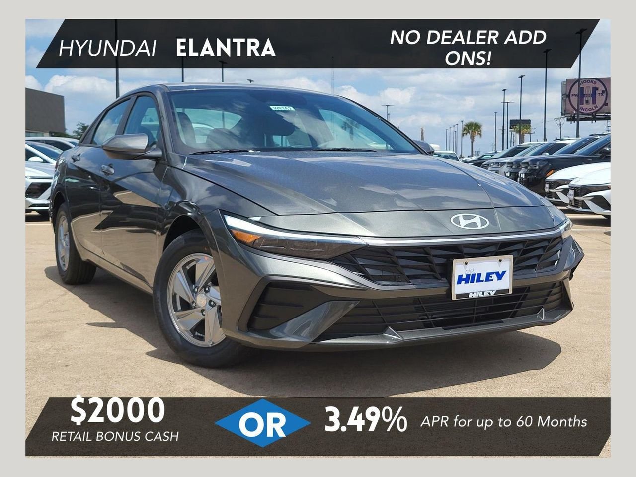 New 2026 Amazon Gray Hyundai SE image 1