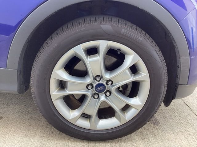 Used 2016 Blue Ford Titanium image 8