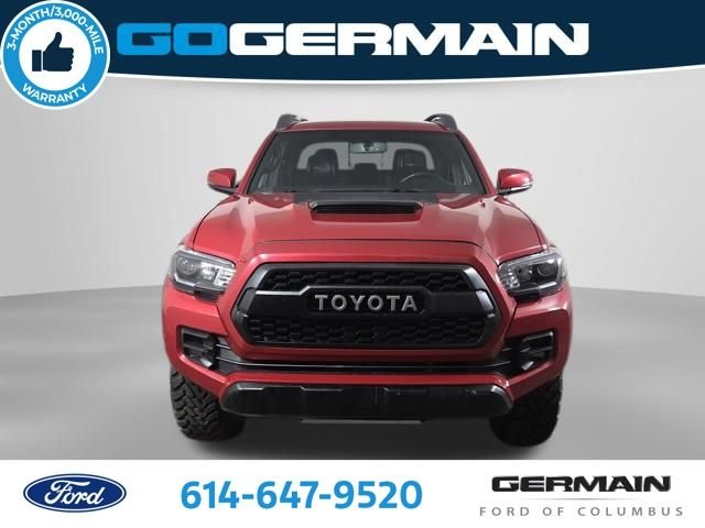 Certified Used 2017 Barcelona Red Metallic Toyota TRD Pro image 3