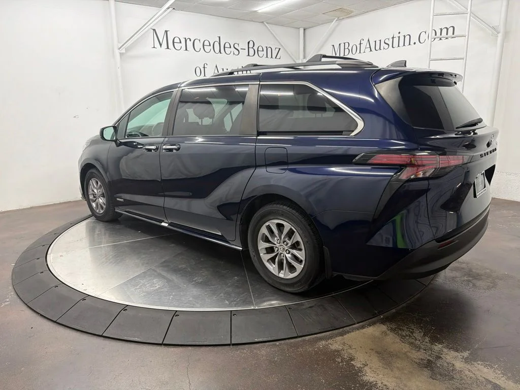 Used 2021 Blue Toyota XLE image 5