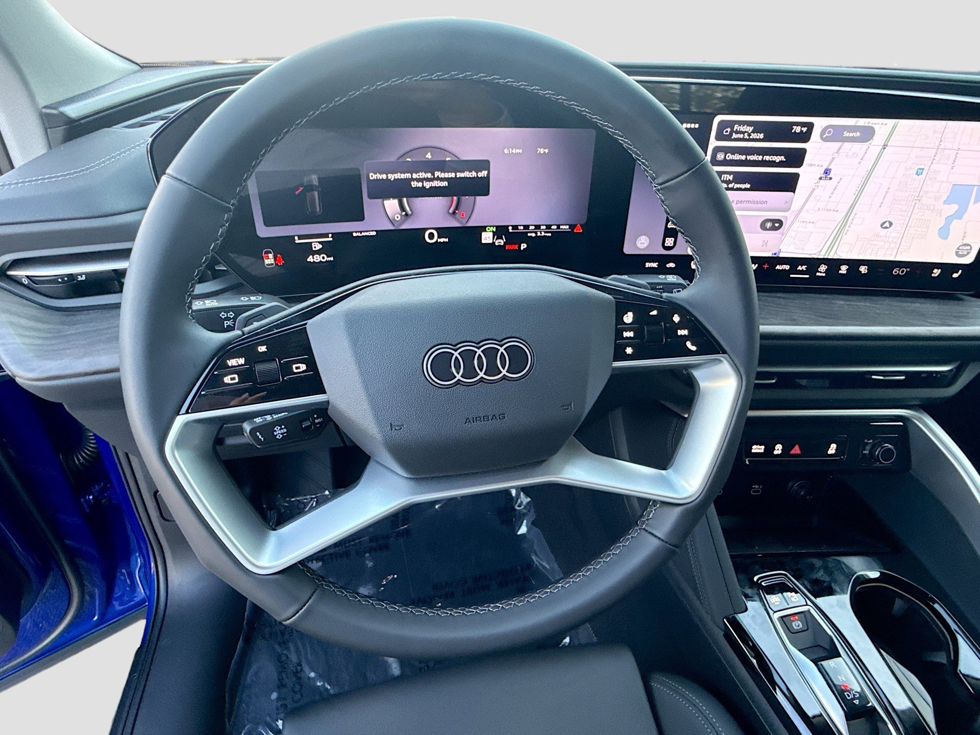 New 2026 Ultra Blue Metallic Audi Premium Plus image 39