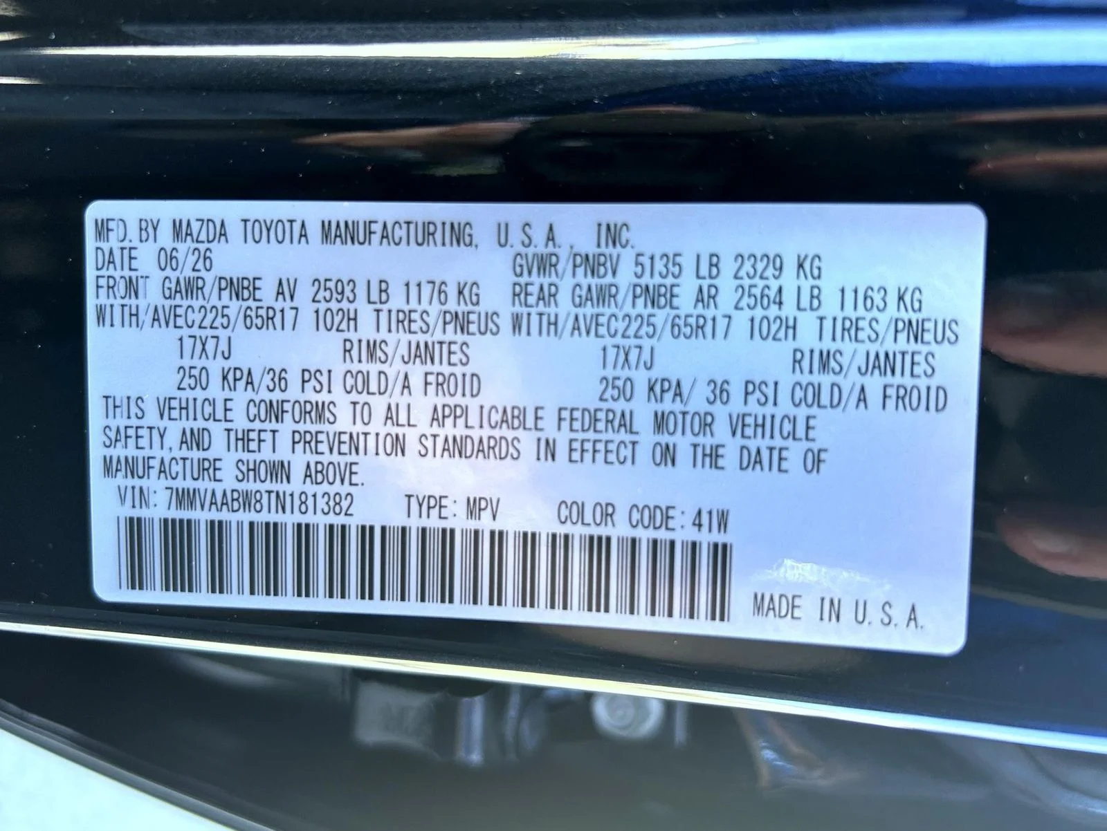 New 2026 Jet Black Mica Mazda Preferred AWD image 26