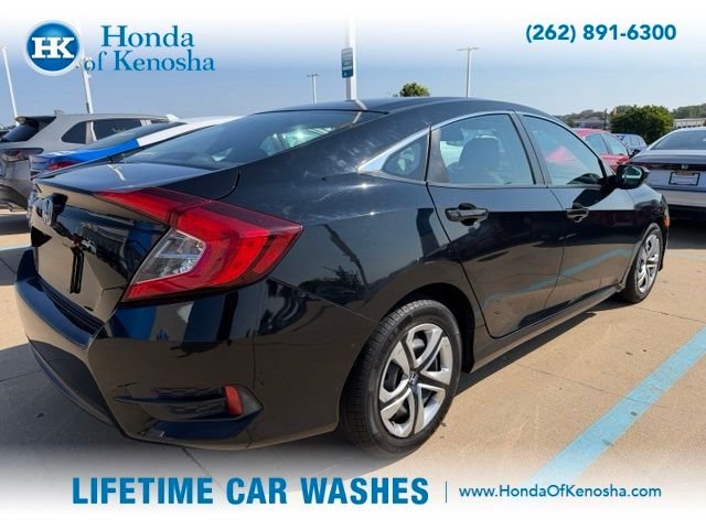 Used 2016 Honda Civic LX with VIN 19XFC2F54GE032578 for sale in Bristol, WI