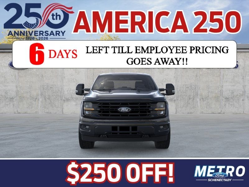 New 2026 Agate Black Metallic Ford XLT image 7