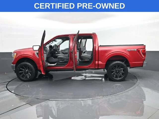 Certified Used 2021 Red Metallic Ford XLT image 29