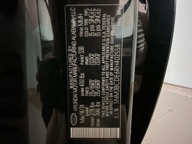 Used 2024 Black Hyundai SEL image 26