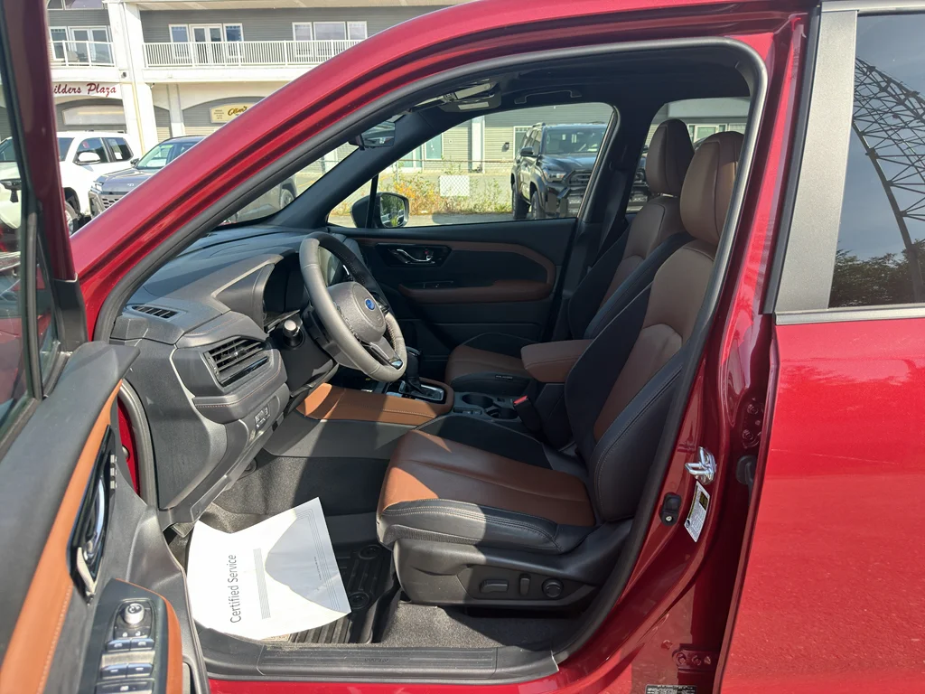 Used 2025 Crimson Red Pearl Subaru Touring image 10