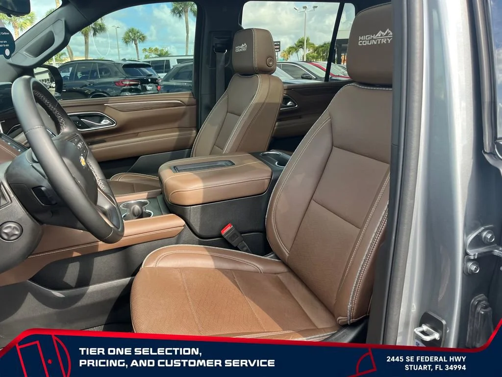 Used 2024 Sterling Gray Metallic Chevrolet High Country image 13