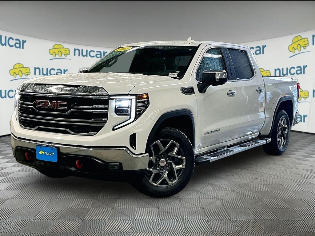 Used 2023 Summit White GMC SLT image 3