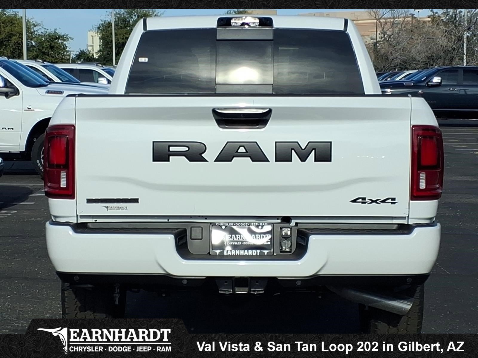 New 2026 Bright White Clear-Coat Exterior Paint RAM Big Horn image 5