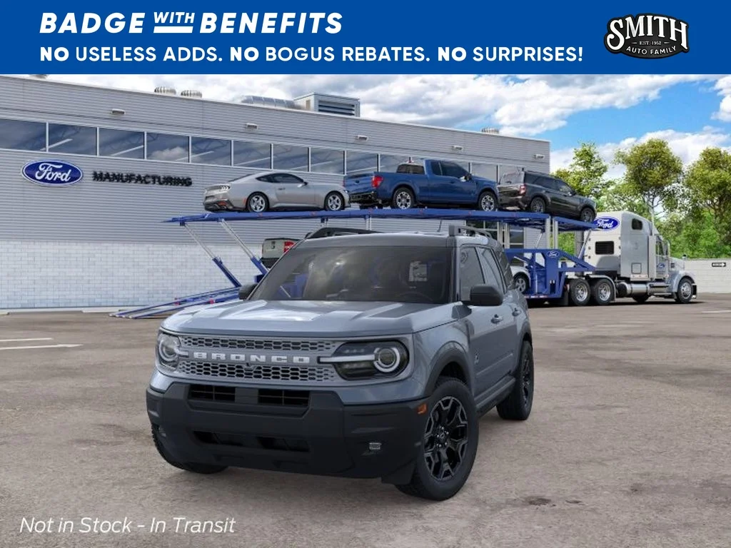 New 2026 Azure Gray Metallic Tri-Coat Ford Outer Banks® image 3