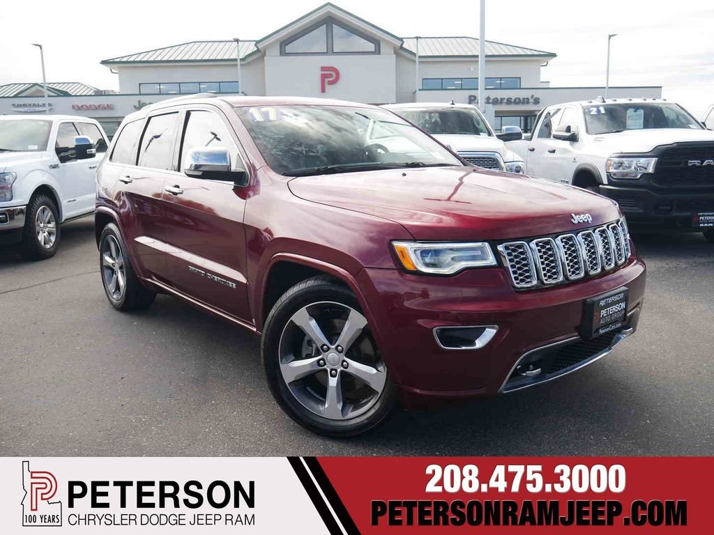 Used 2017 Red Jeep Overland image 1