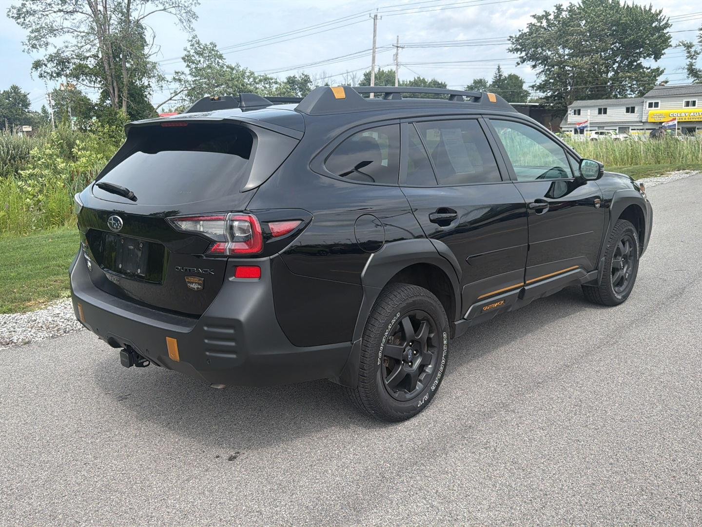 Used 2024 Crystal Black Silica Subaru Wilderness image 4