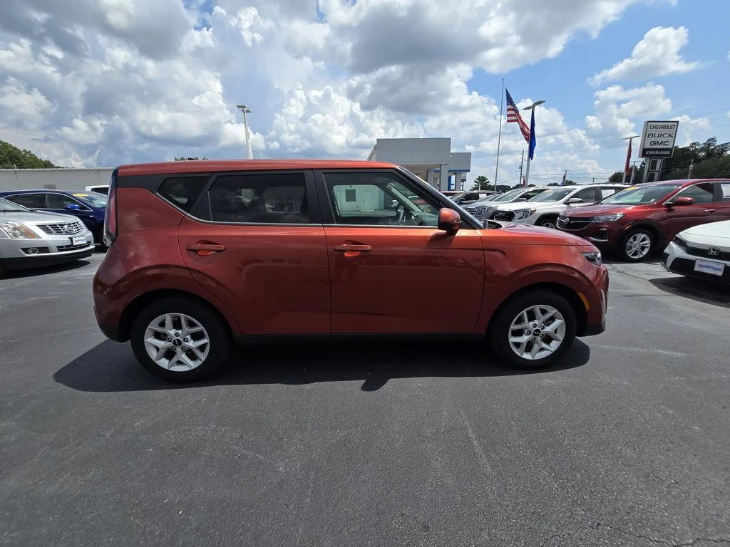 Used 2024 Orange Kia LX image 8