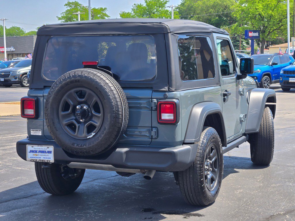 Used 2025 Gray Jeep 2-Door Sport 4x4 image 10