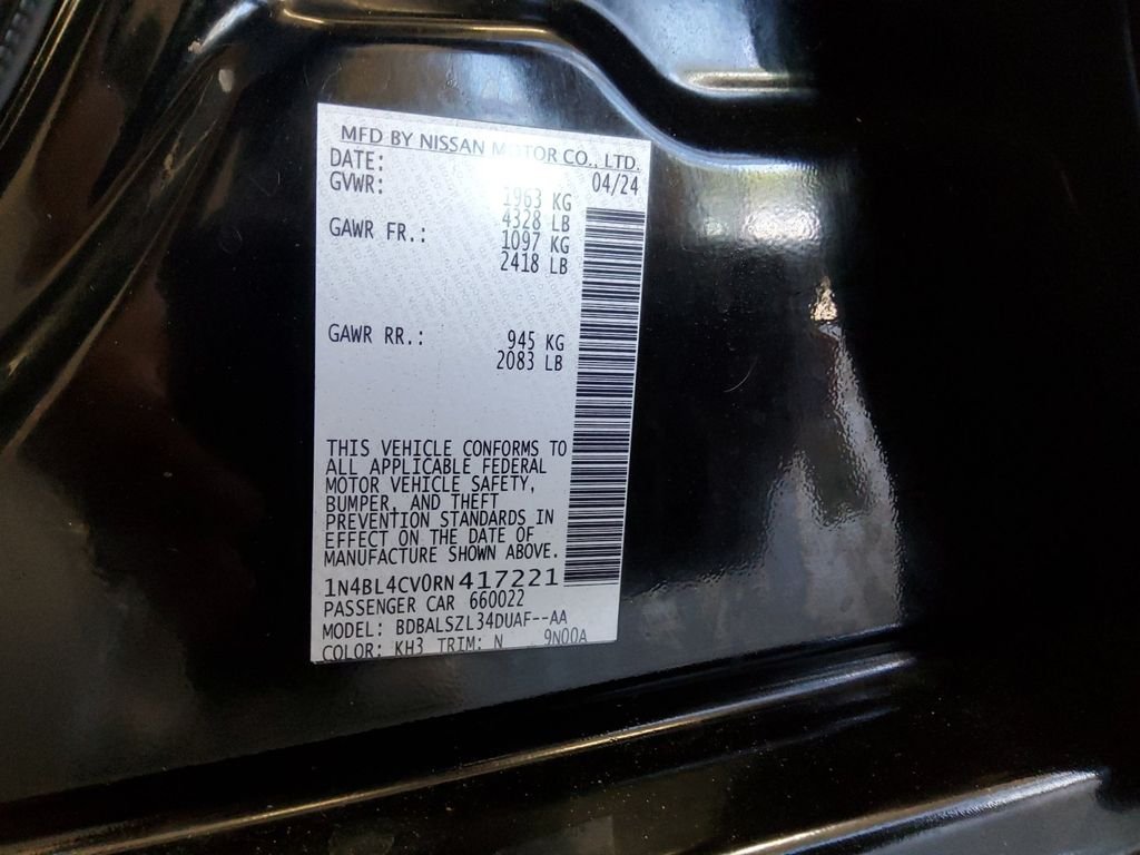 Used 2024 Black Nissan 2.5 SR image 20
