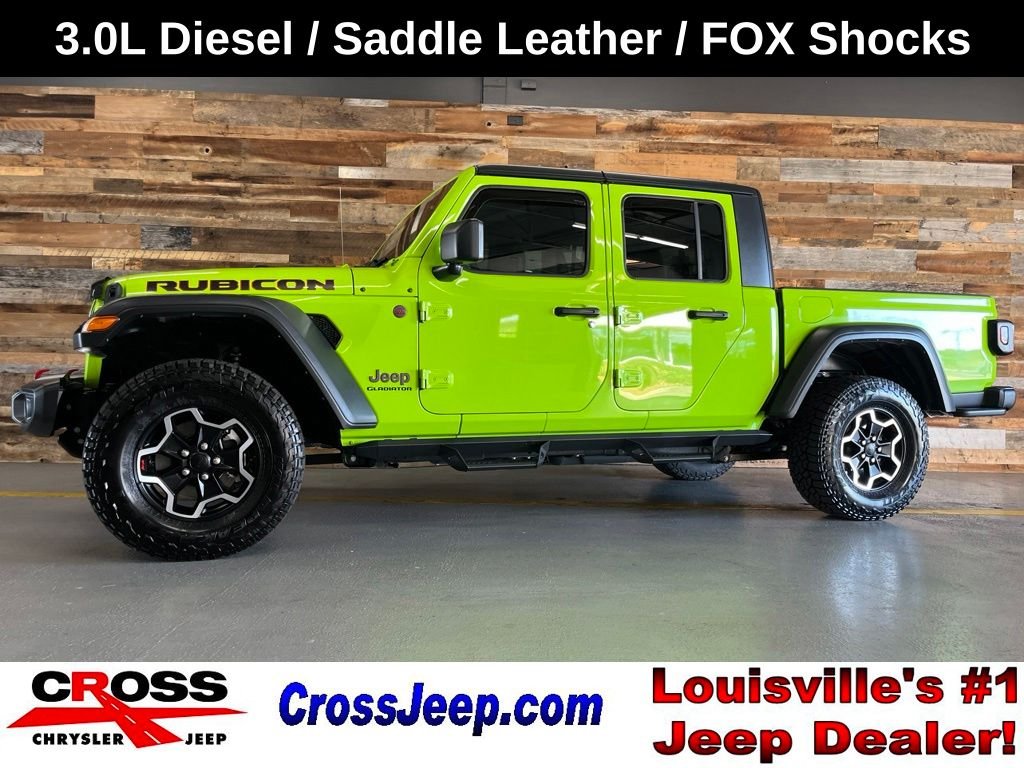 Used 2021 Limited Edition Gecko Clearcoat Jeep Rubicon image 1