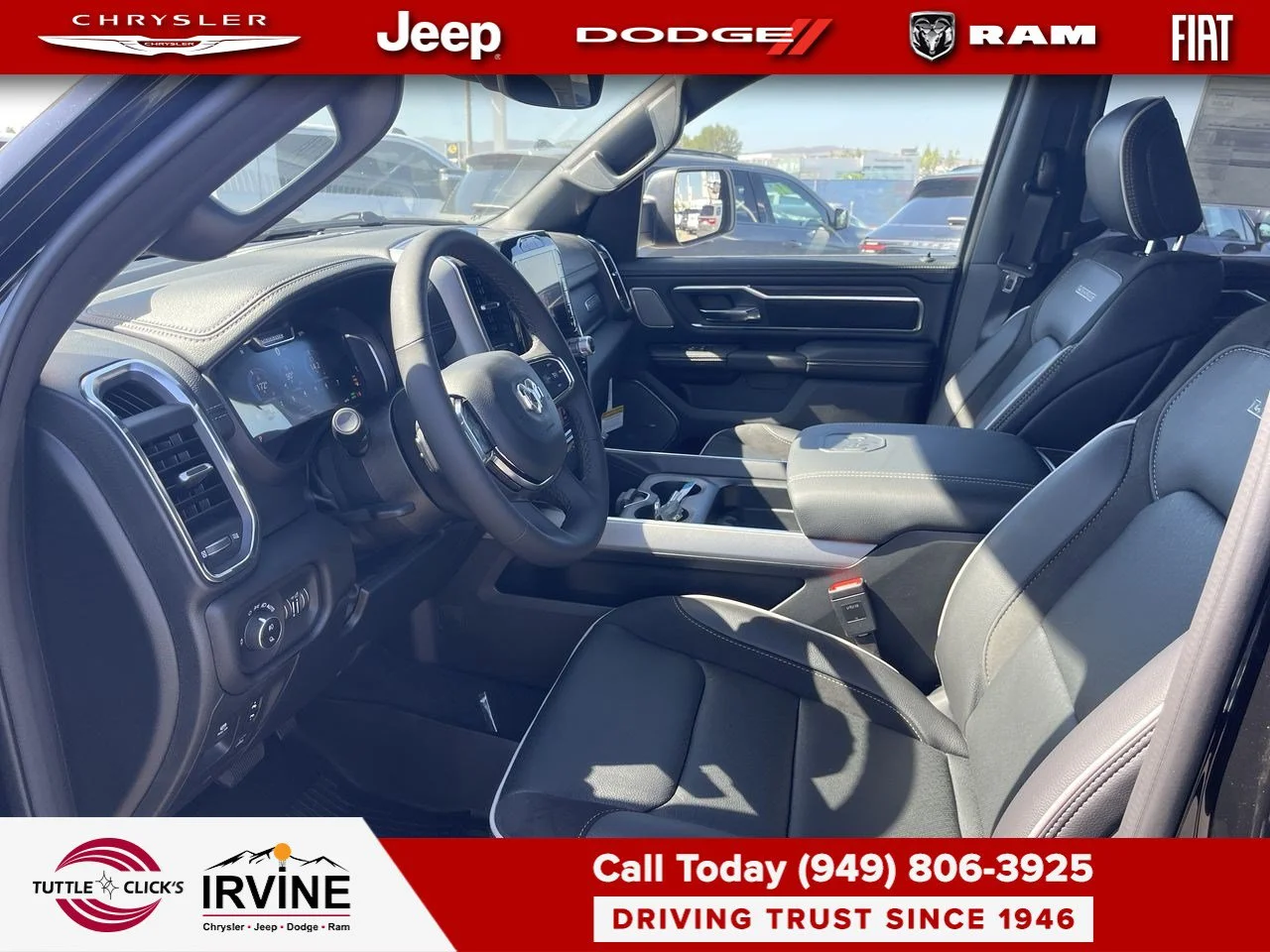 New 2027 Diamond Black Crystal Pearl-Coat Exterior Paint RAM Laramie image 23