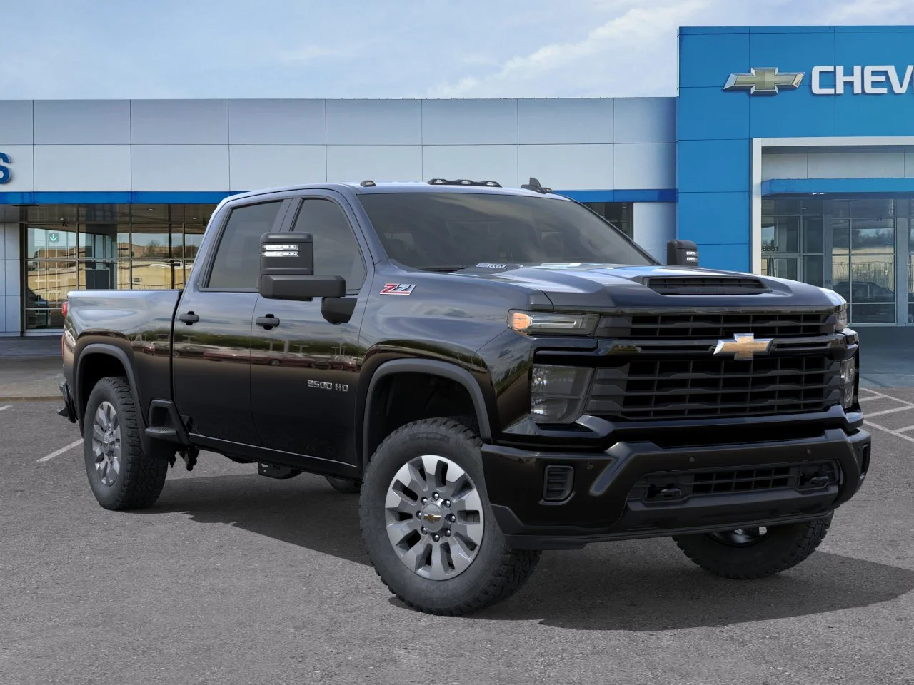 New 2026 Black Chevrolet Custom image 8