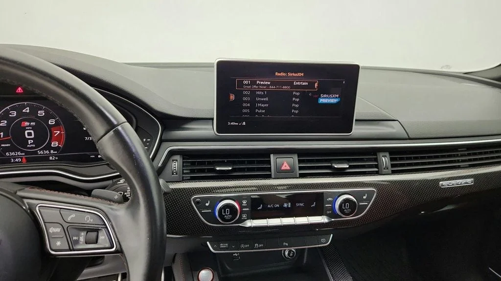 Used 2019 Glacier White Metallic Audi Premium Plus 3.0 TFSI quattro w/ B&O Sound & Magma Red Leather image 23