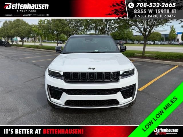 Used 2026 Bright White Clearcoat Jeep Summit image 7