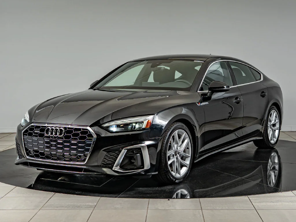 Used 2023 Mythos Black Metallic Audi 45 S line Premium Plus image 1