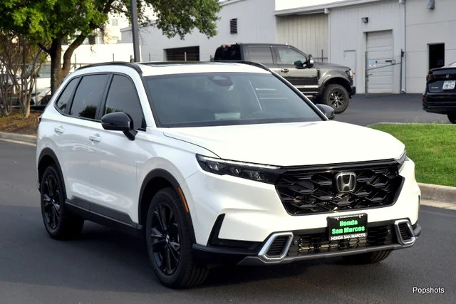 New 2027 Platinum White Pearl Honda Sport Touring Hybrid AWD image 2