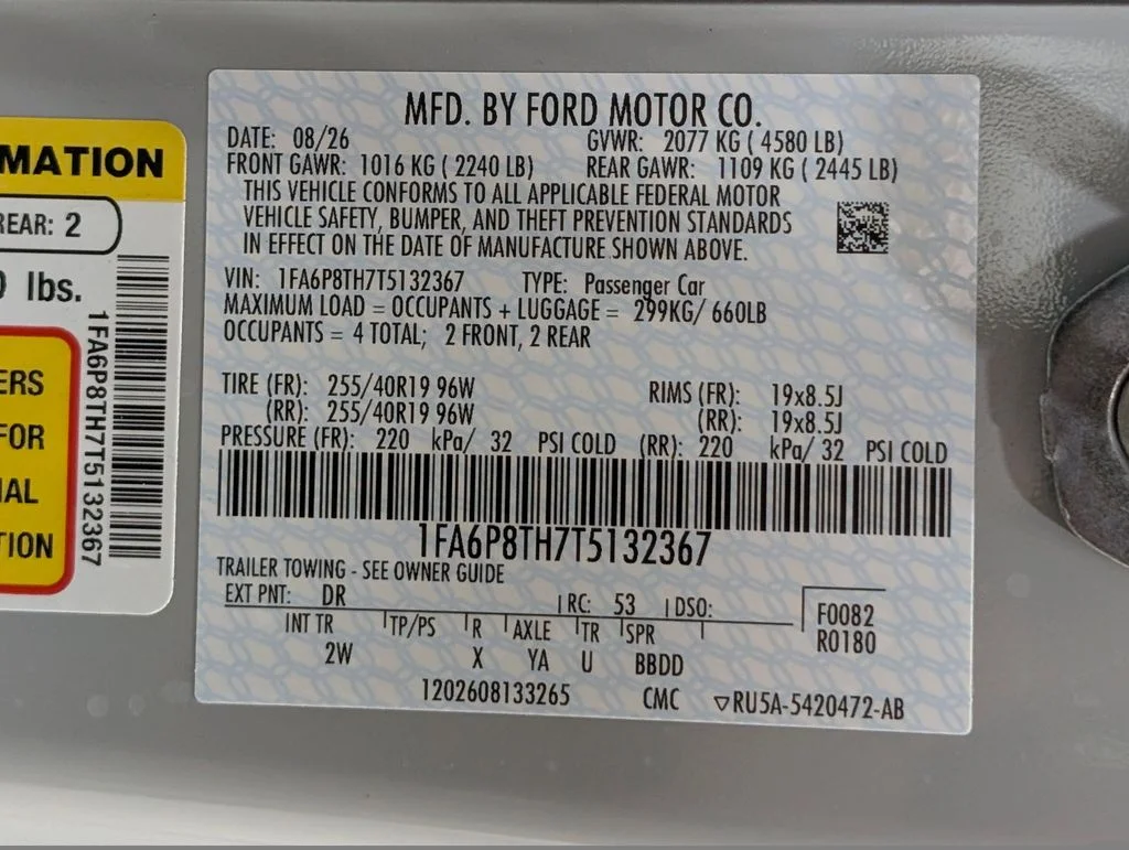 New 2026 Avalanche Gray Ford EcoBoost® Fastback image 15
