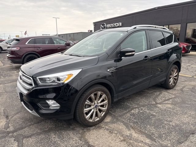 Used 2017 Ford Escape Titanium with VIN 1FMCU9J9XHUB13294 for sale in Bloomington, IL