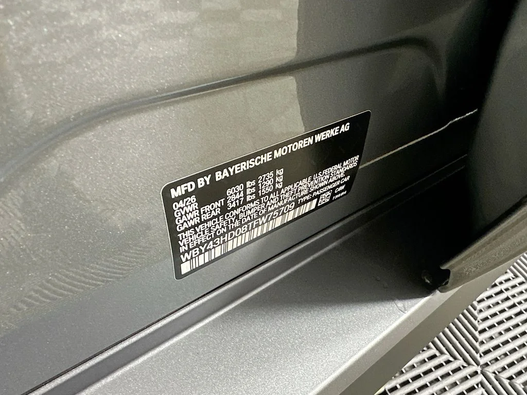 New 2026 Gray Metallic BMW xDrive40 image 32