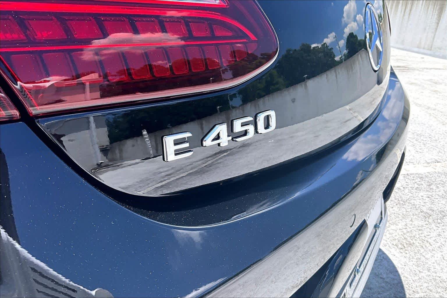 Certified Used 2023 Obsidian Black Metallic Mercedes-Benz E 450 image 28