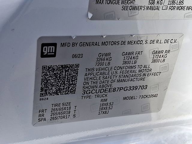 Used 2023 Summit White Chevrolet RST image 38