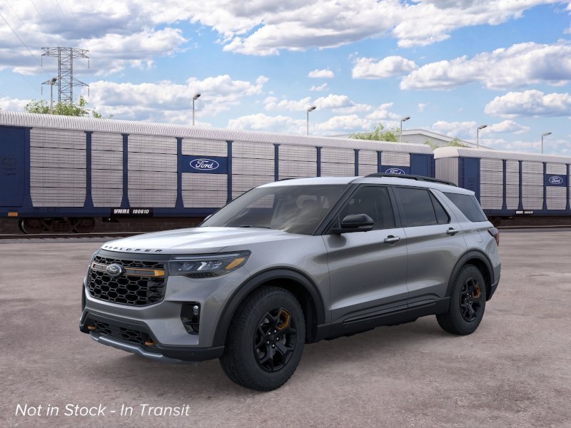 New 2026 Carbonized Gray Metallic Ford Tremor image 1