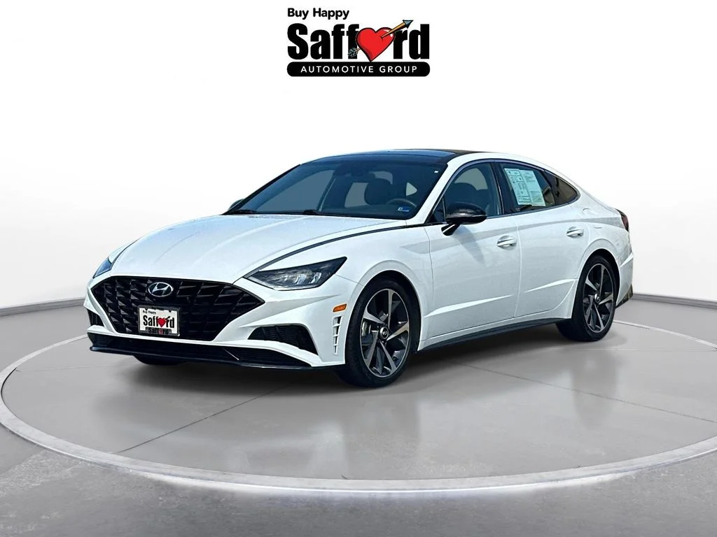 Used 2021 Gray Hyundai SEL Plus image 1