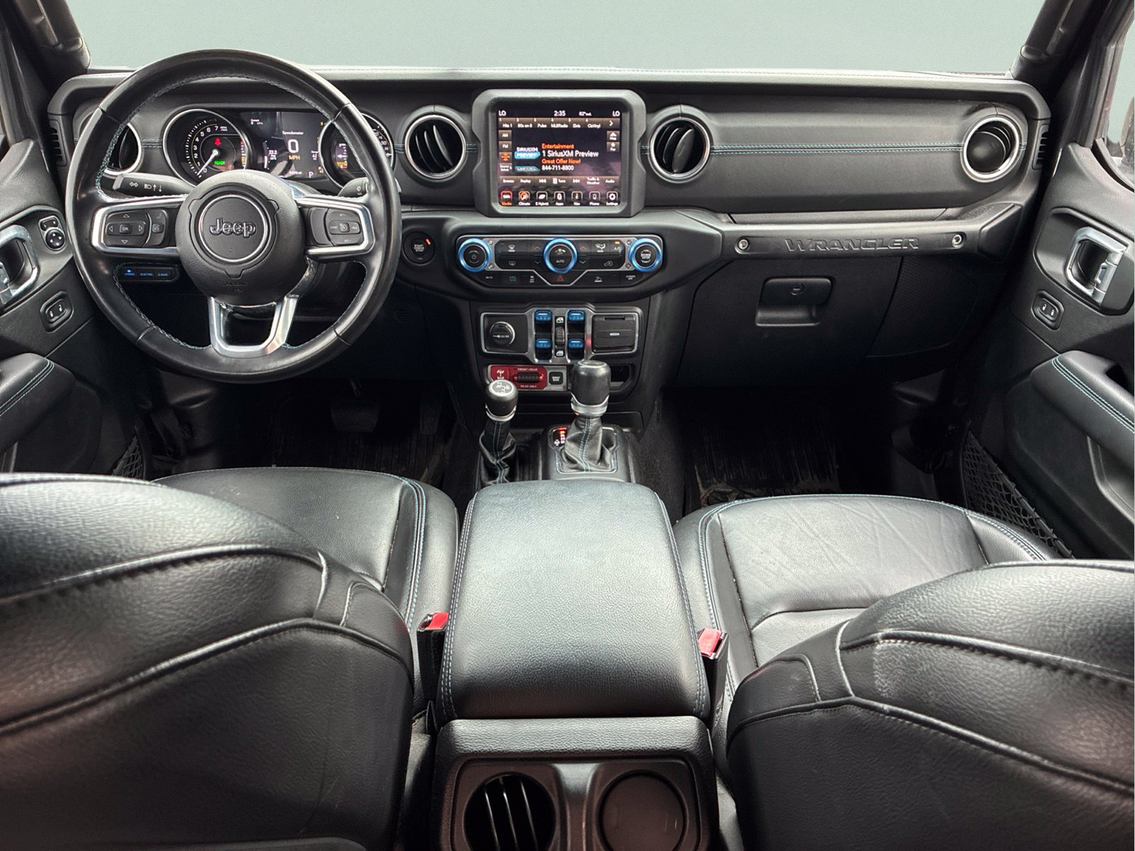 Used 2021 Gray Jeep Unlimited Rubicon 4xe image 13