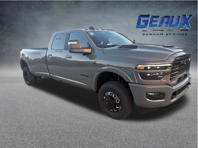 New 2027 Ceramic Gray Clear-Coat Exterior Paint RAM Laramie image 1