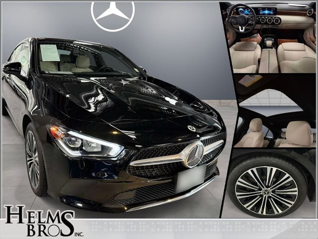 Certified Used 2023 Black Mercedes-Benz CLA 250 image 1