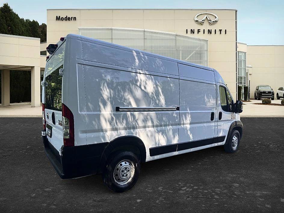 Used 2021 Bright White Clearcoat Ram High Roof image 5