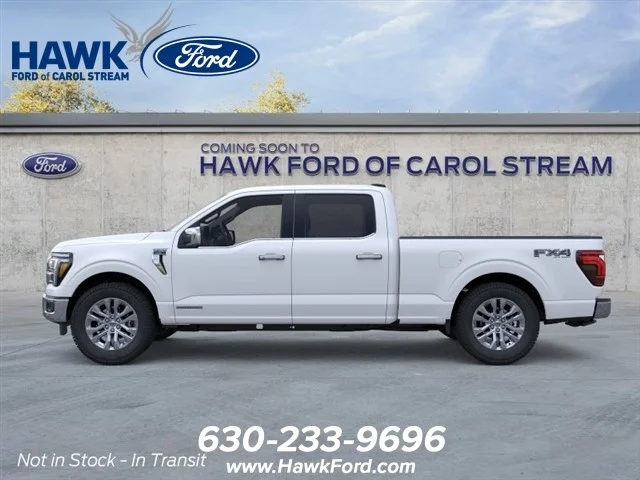 New 2025 Star White Metallic Tri-Coat Ford Lariat® image 3