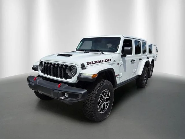 New 2026 Bright White Clear-Coat Exterior Paint Jeep Rubicon image 2