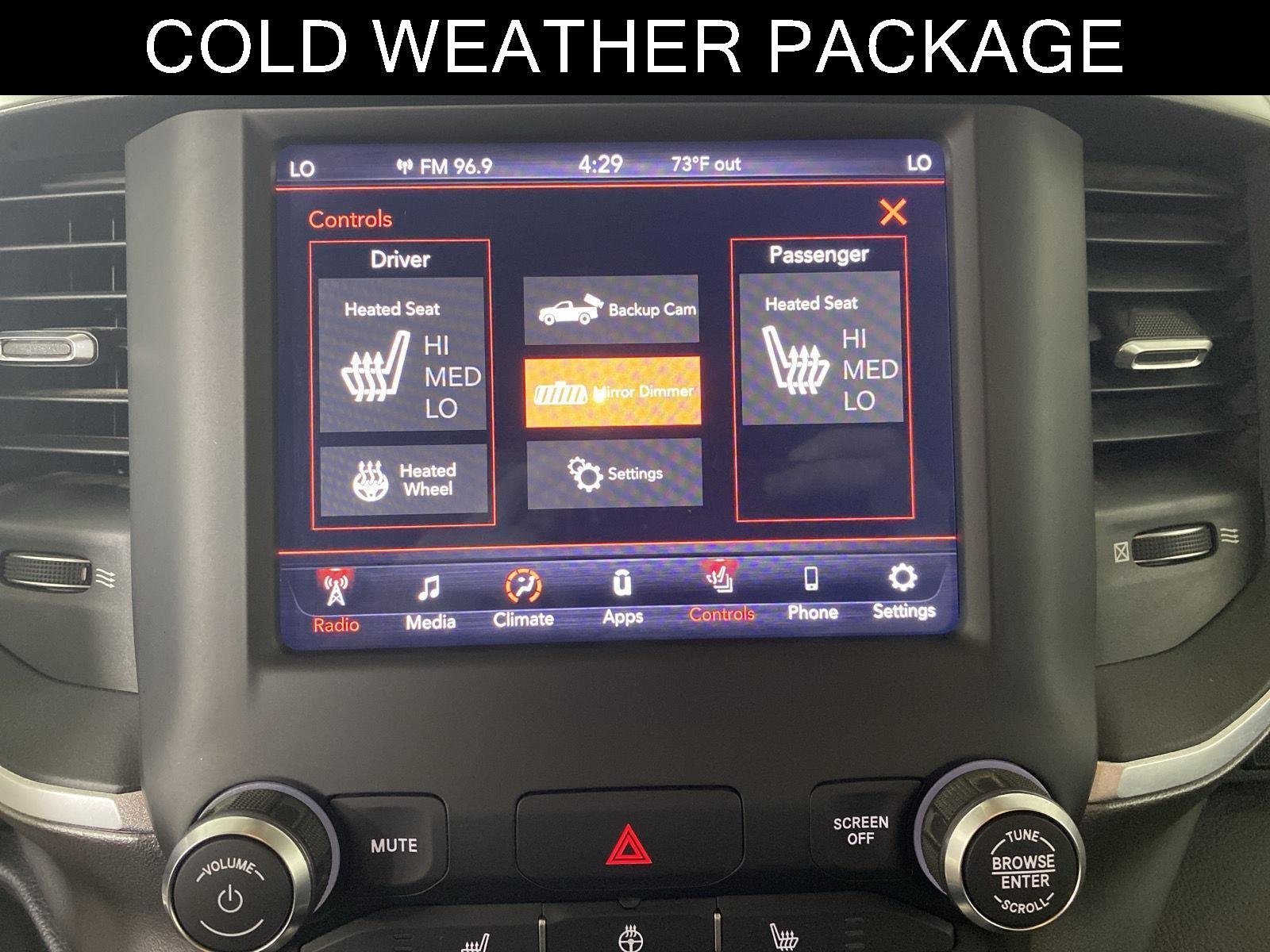 Used 2019 Diamond Black Crystal Pearlcoat Ram Big Horn image 7